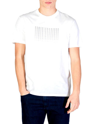 T-shirt Uomo Bianco ottico