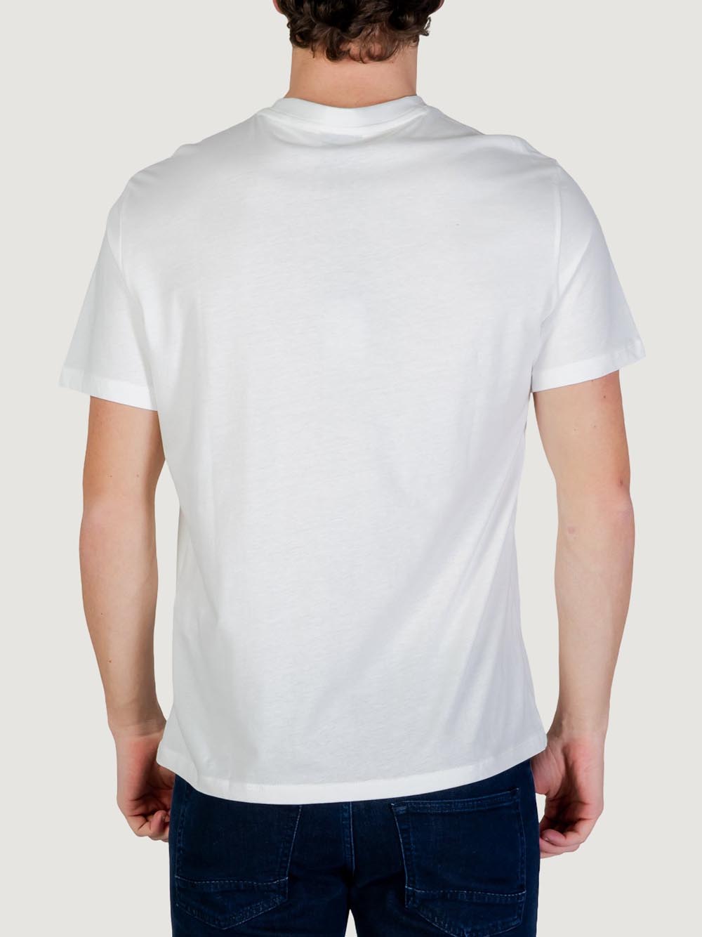 Armani Exchange T-shirt Uomo Bianco ottico