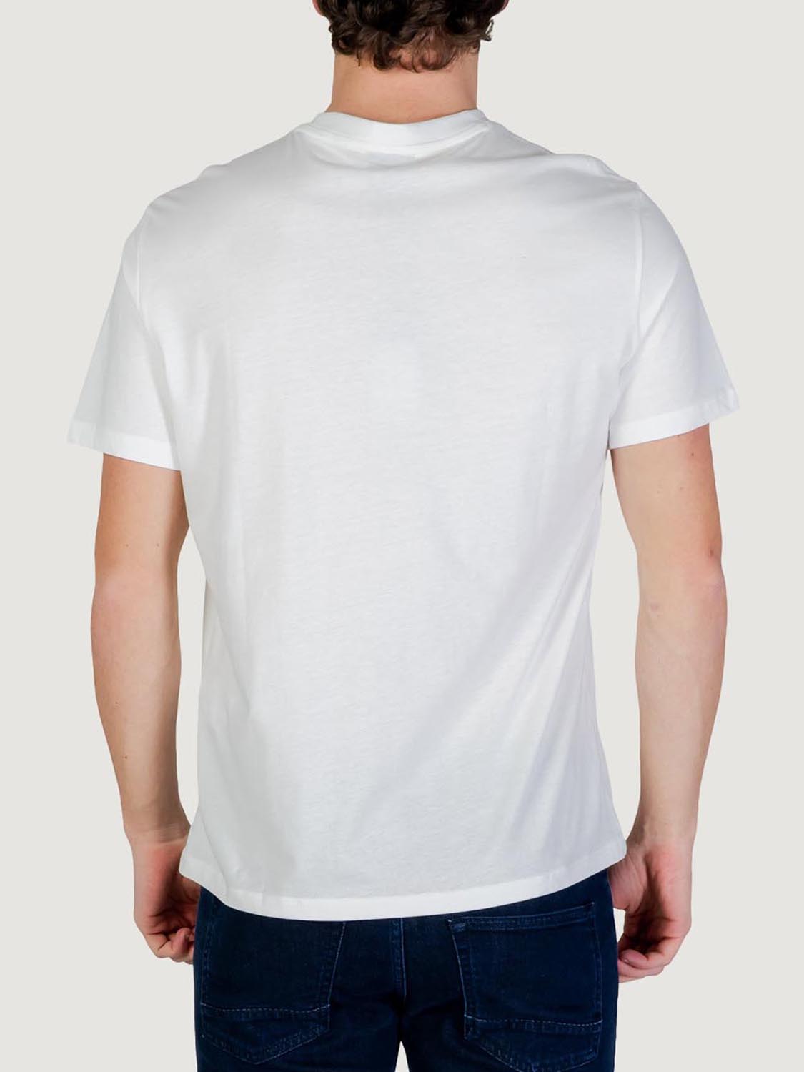 T-shirt Uomo Bianco ottico