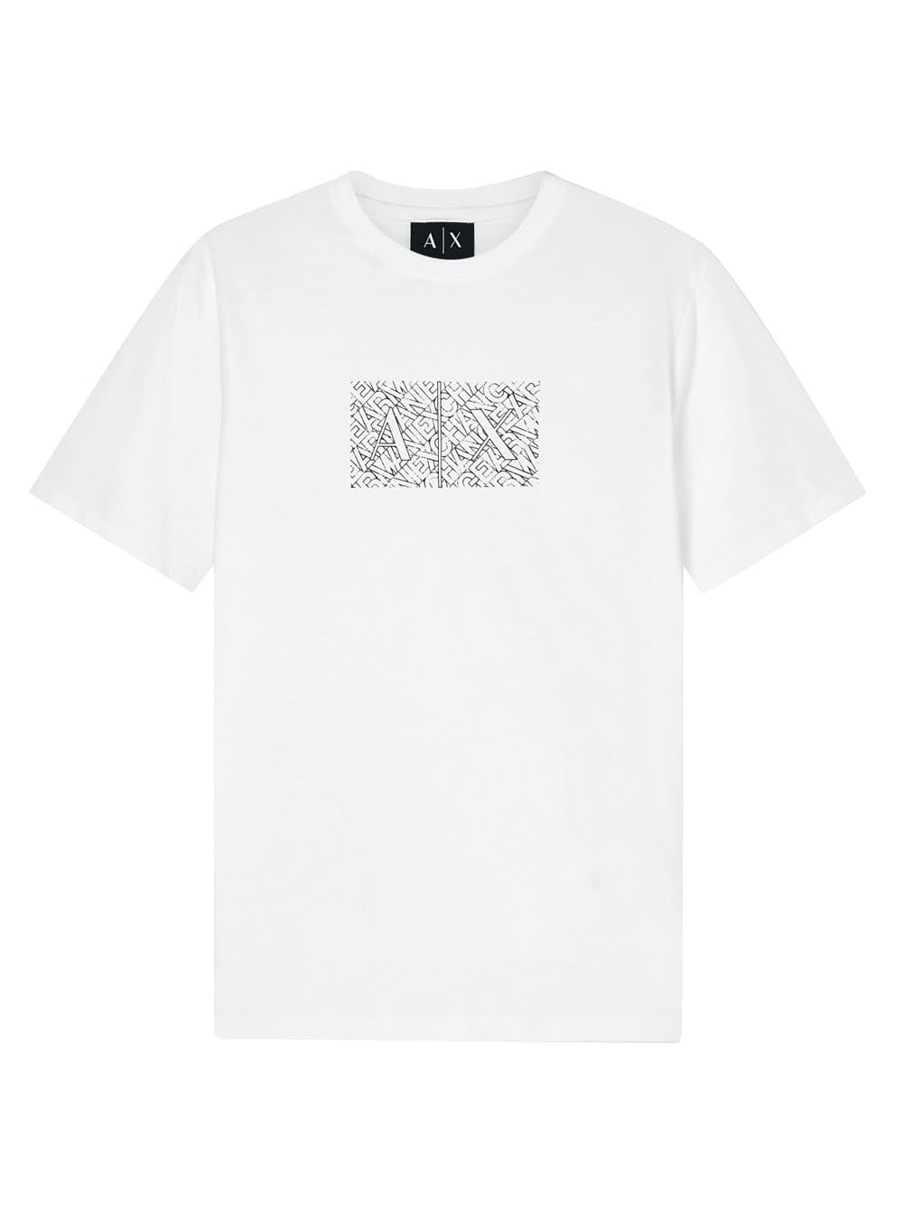 Armani Exchange T-shirt Uomo Bianco ottico