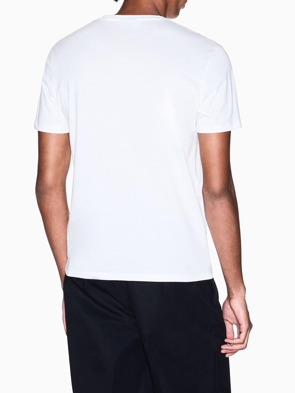 Armani Exchange T-shirt Uomo Bianco ottico