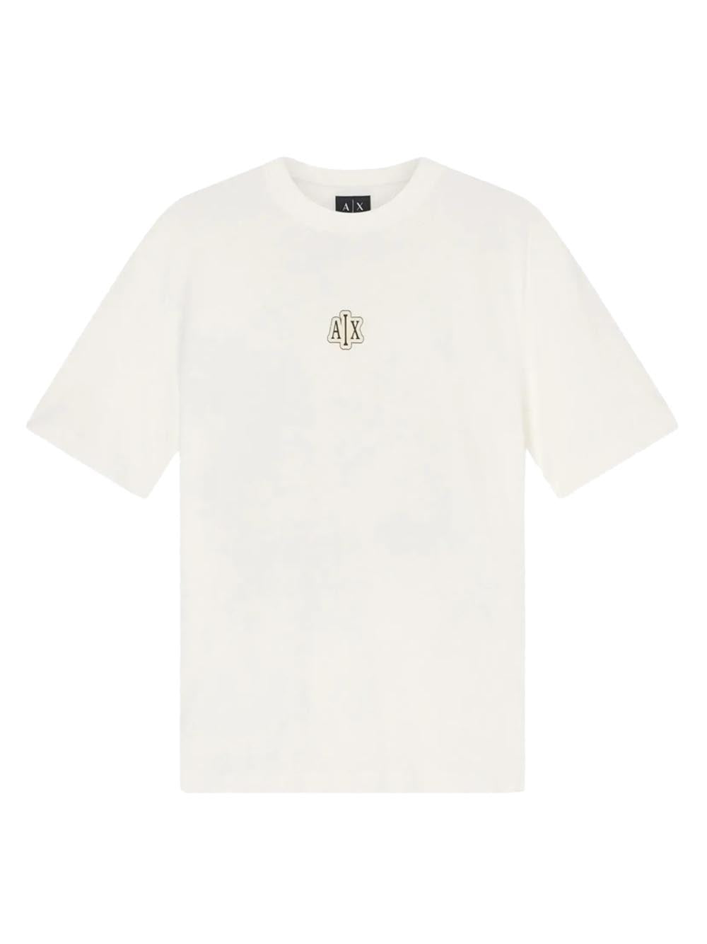 Armani Exchange T-shirt Uomo Bianco ottico