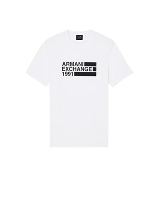 T-shirt Uomo Bianco ottico