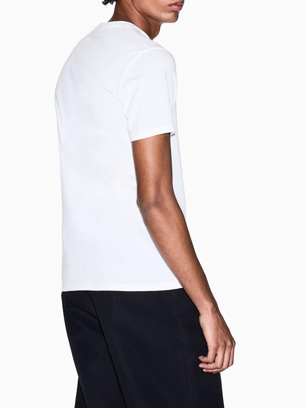 Armani Exchange T-shirt Uomo Bianco ottico