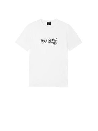 T-shirt Uomo Bianco ottico