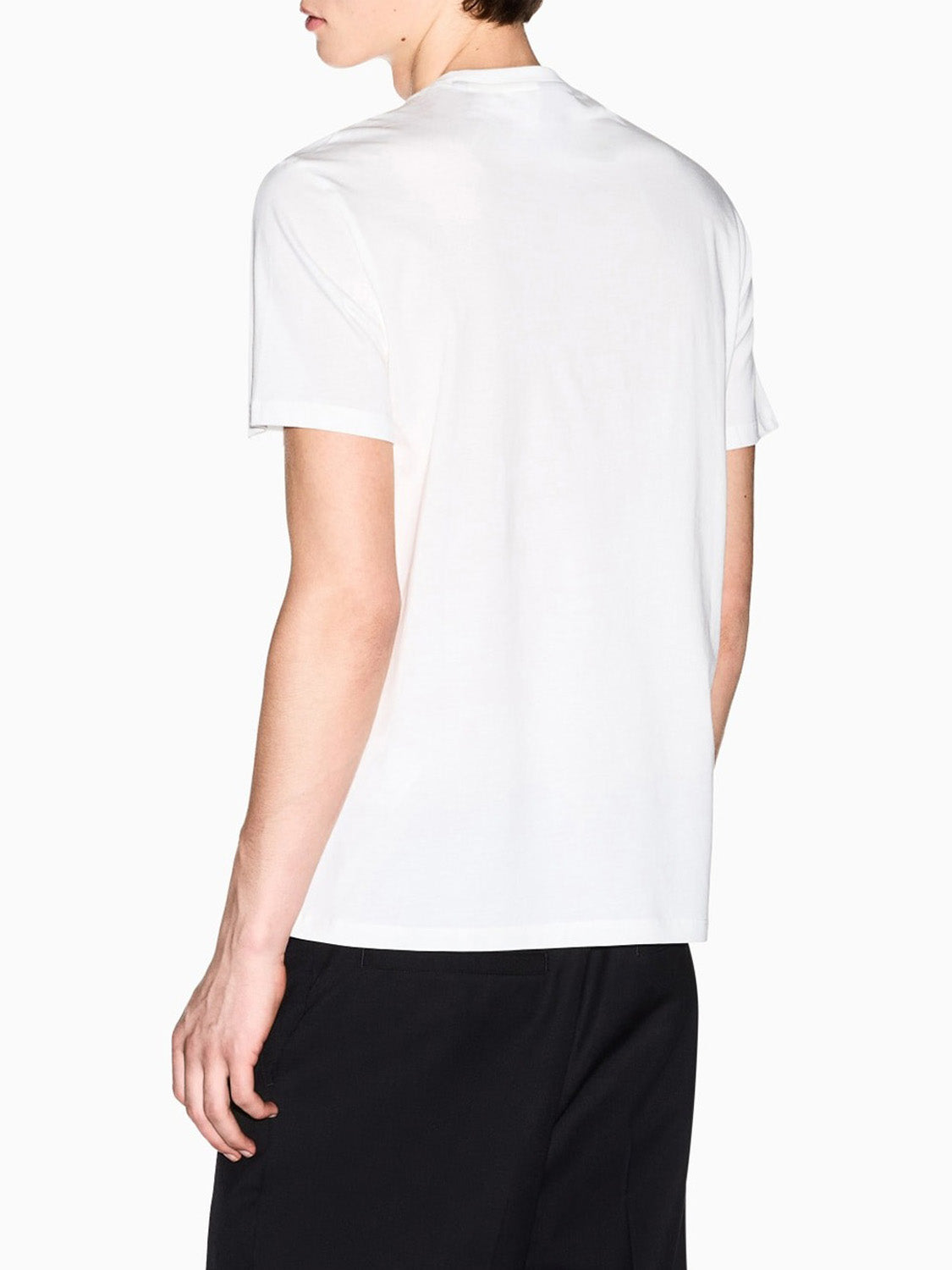 T-shirt Uomo Bianco ottico