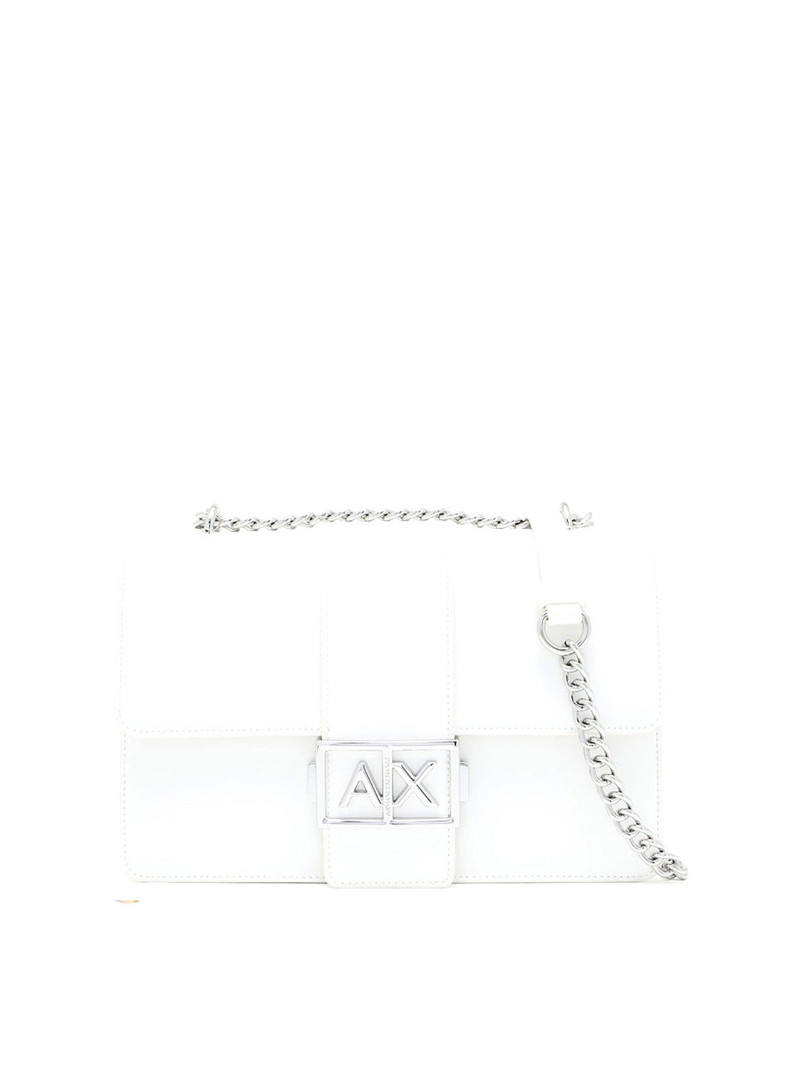 Borsa a Spalla Donna Bianco ottico