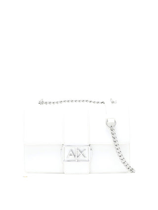 Borsa a Spalla Donna Bianco ottico