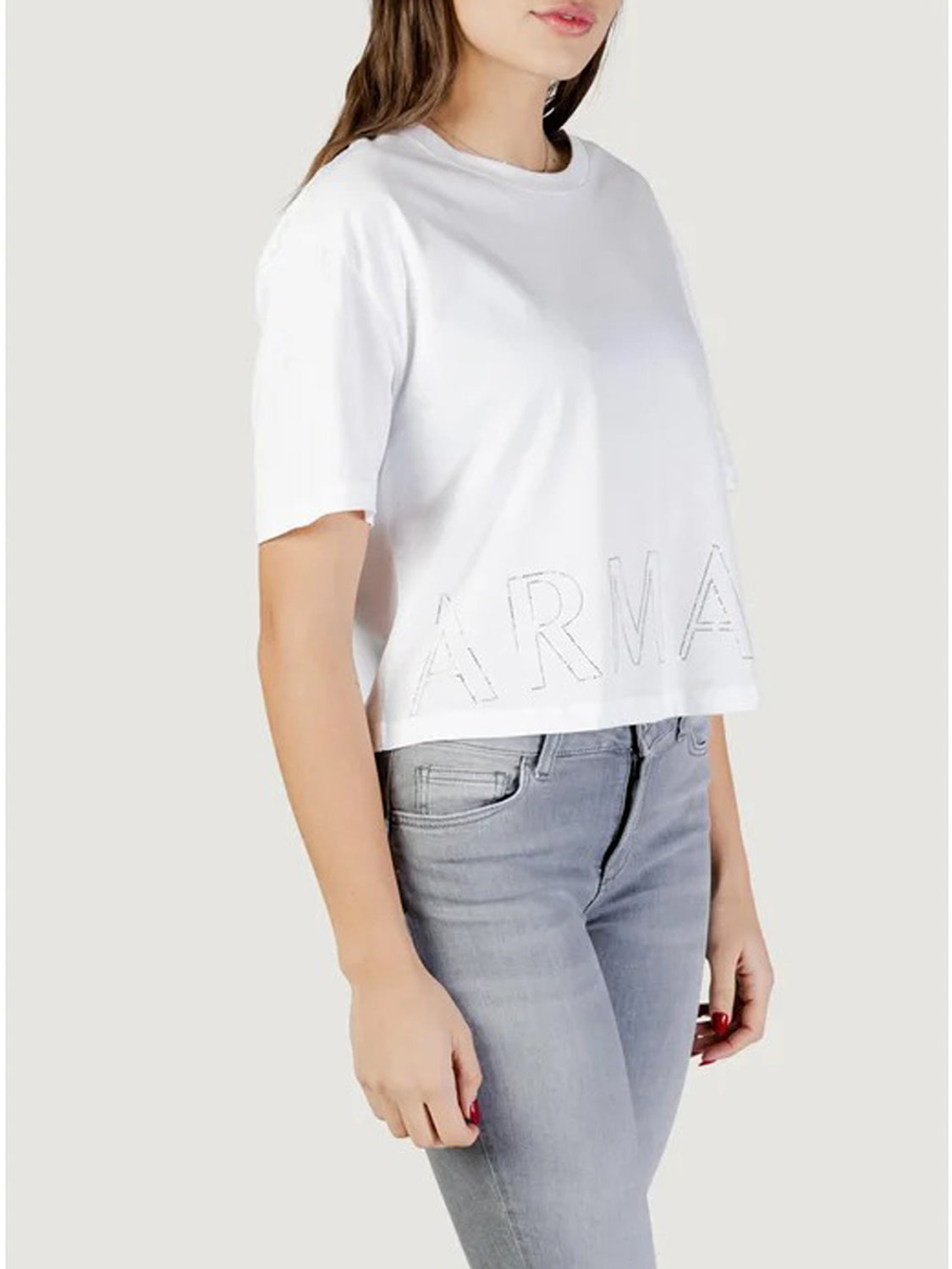 T-shirt Donna Bianco ottico