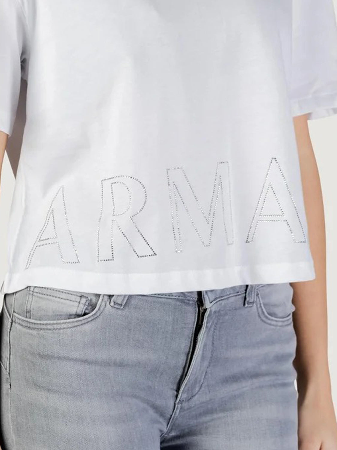 T-shirt Donna Bianco ottico