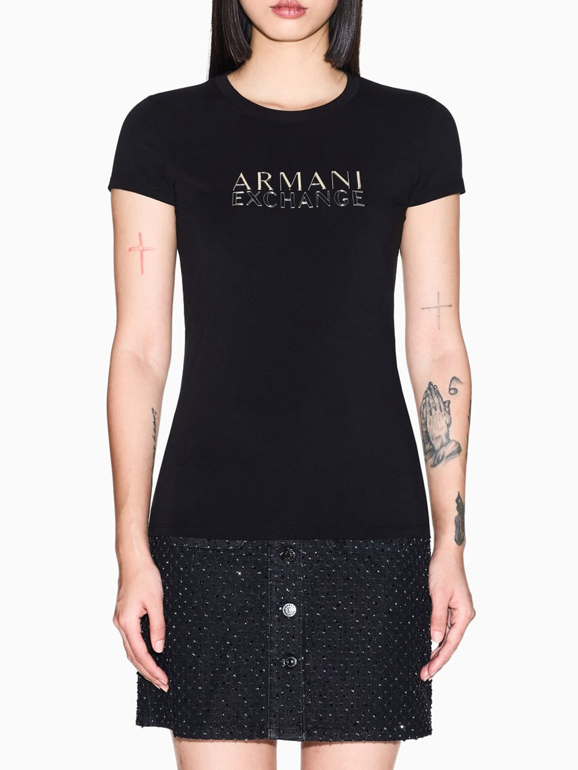 T-shirt Donna Nero