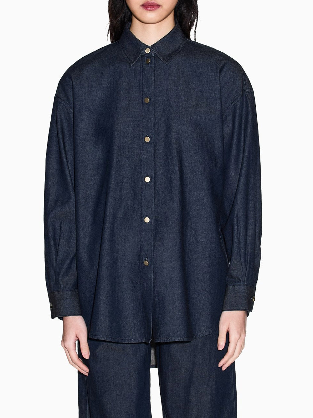 Camicia Casual Donna Denim