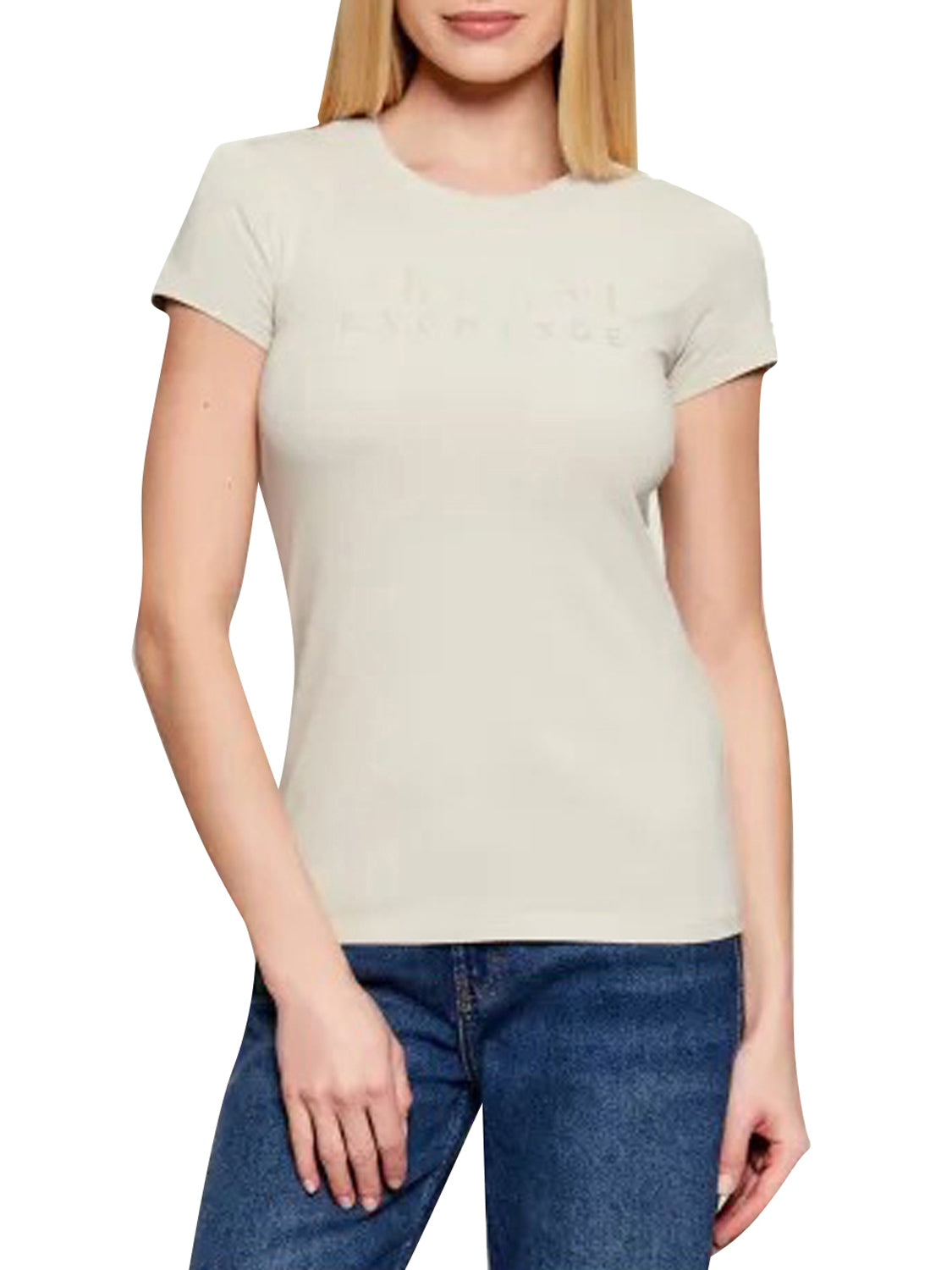 T-shirt Donna Bianco ottico
