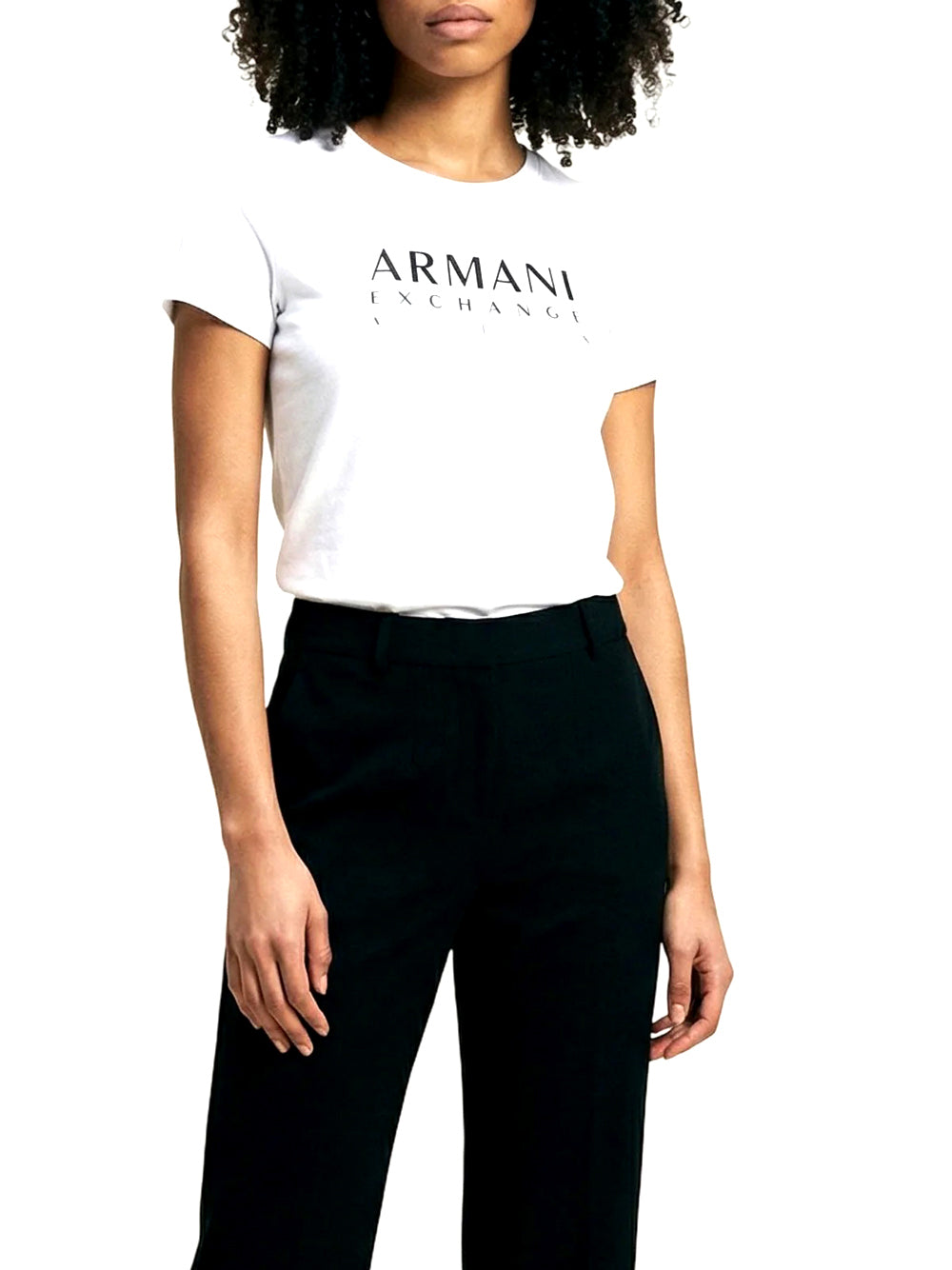 T-shirt Donna Bianco ottico