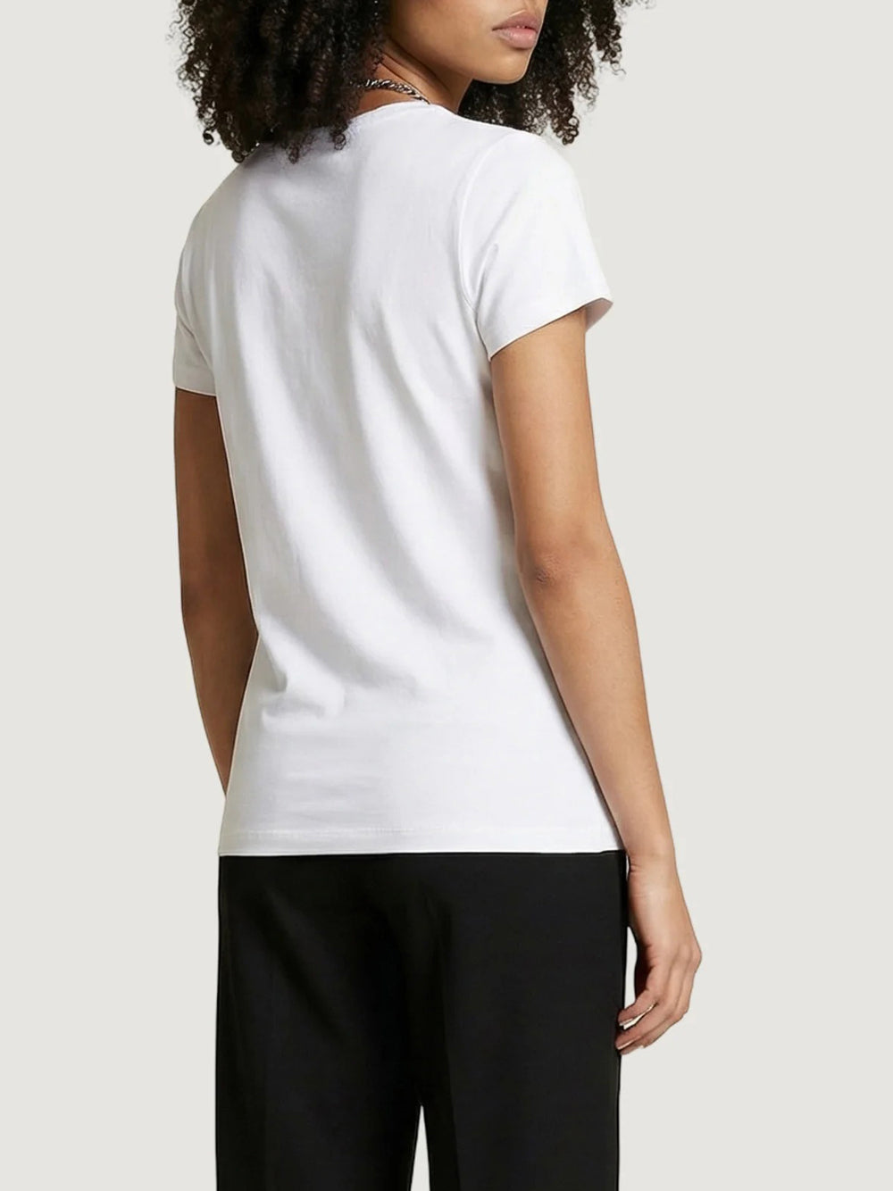 T-shirt Donna Bianco ottico