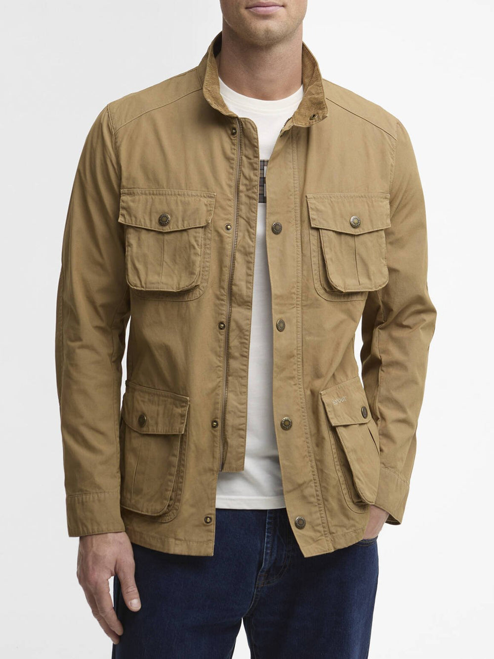 Barbour Giacca Leggera Uomo Corbridge Beige