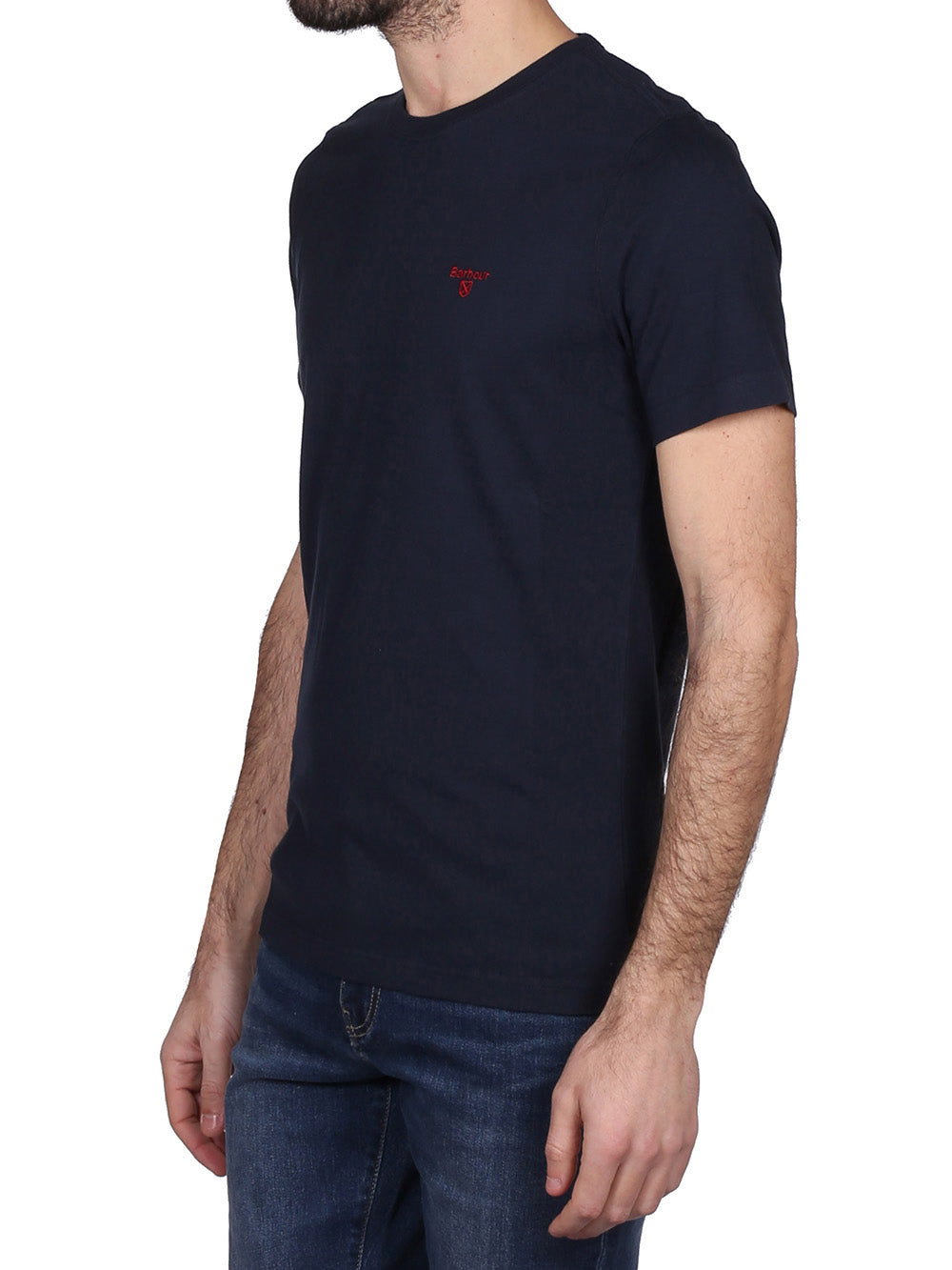 Barbour T-shirt Uomo Essential Navy