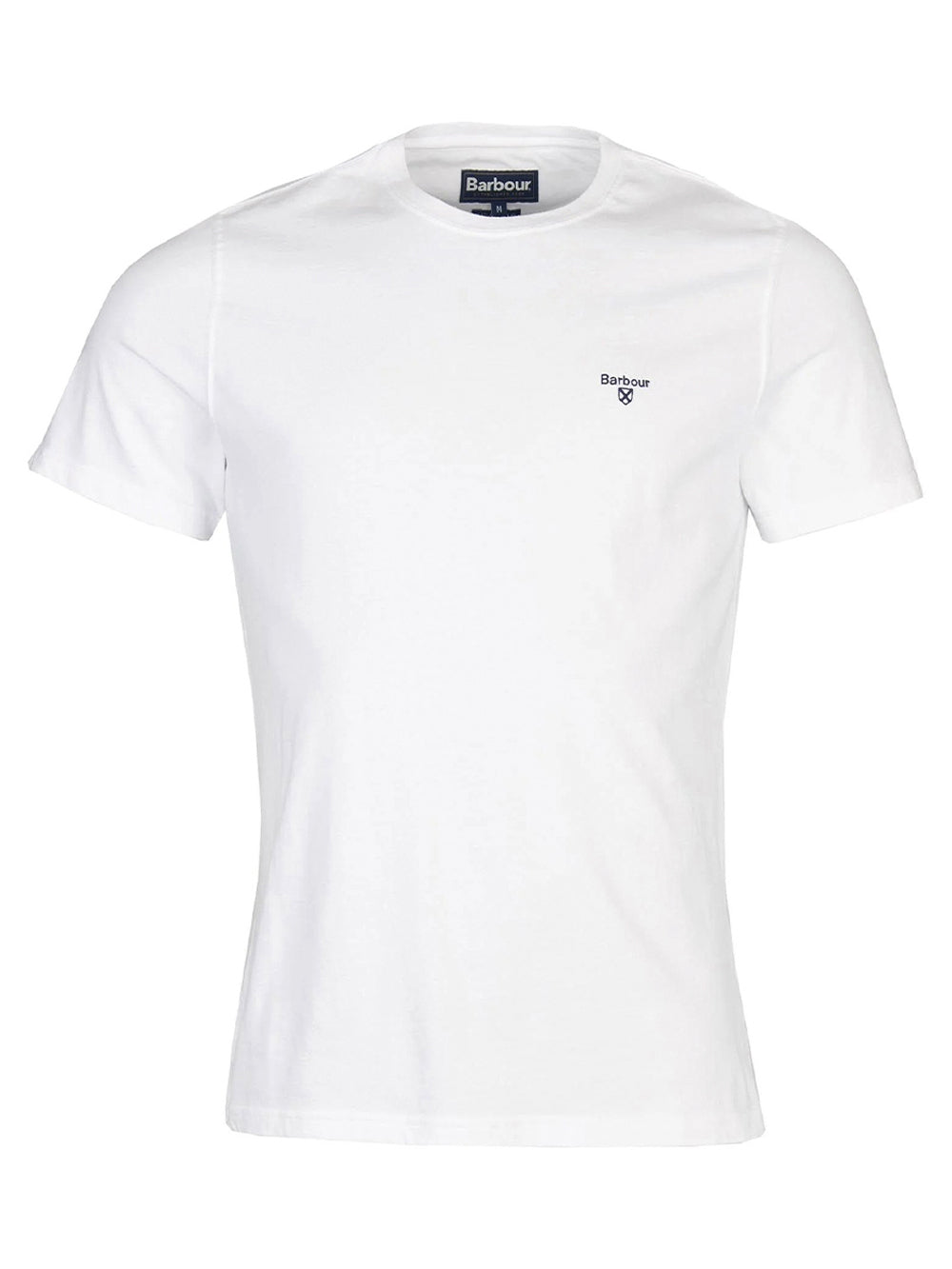 Barbour T-shirt Uomo Essential Bianco