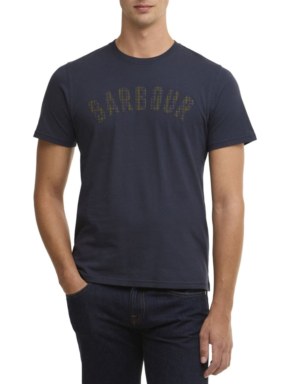 Barbour T-shirt Uomo Berwick Navy