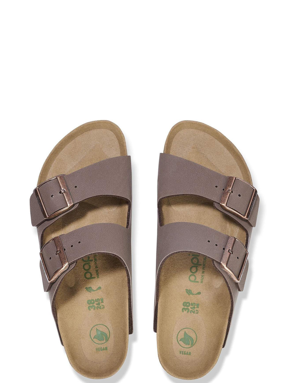 Birkenstock Sandalo Basso Donna Arizona Pap Mocha
