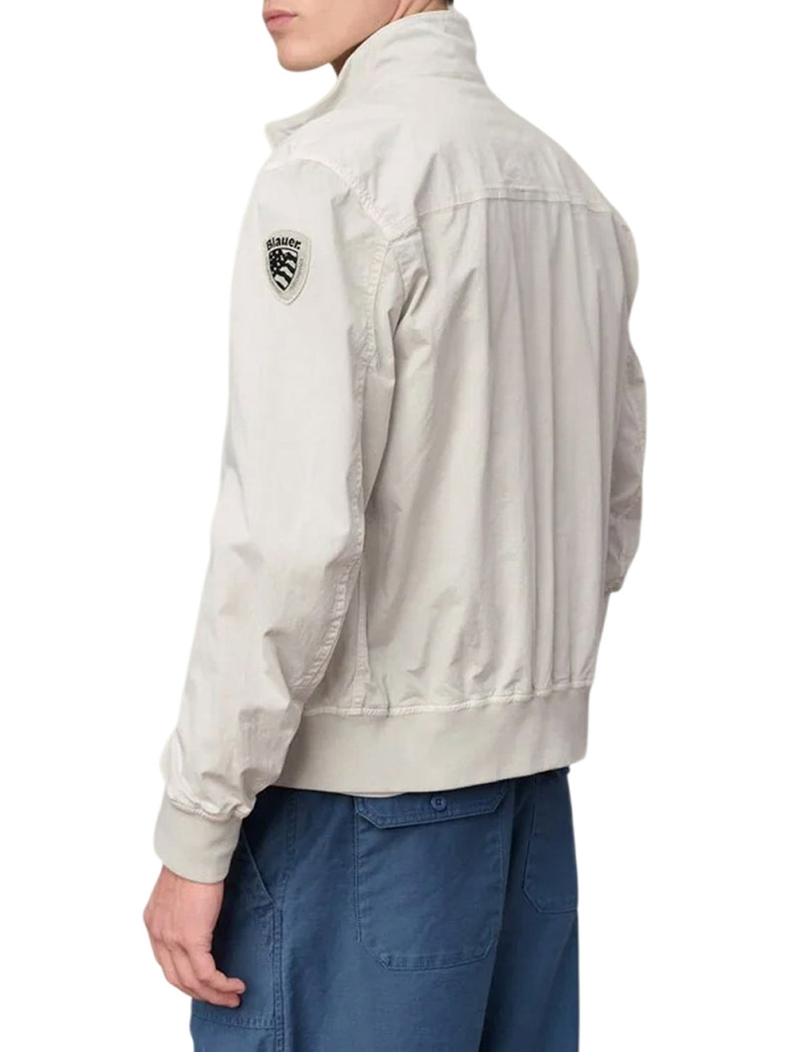 Blauer Giubbino Uomo Badger Dyed Grigio