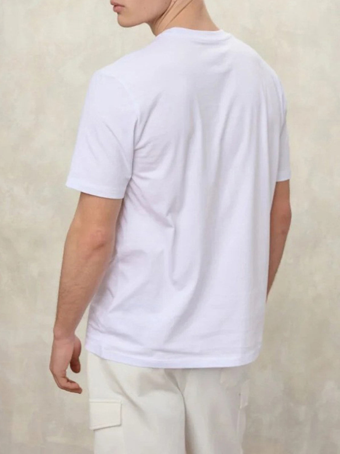 T-shirt Uomo Faxon Bianco ottico