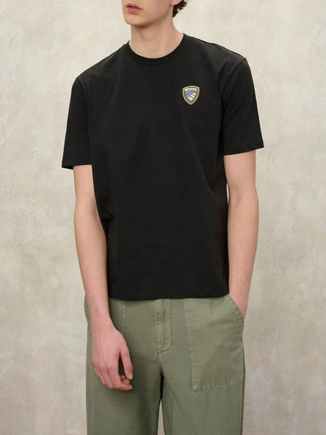T-shirt Uomo Faxon Nero