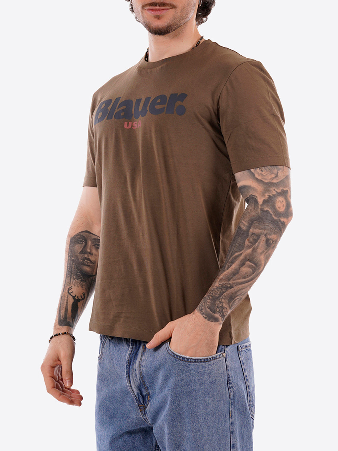 T-shirt Uomo Ernst Verde