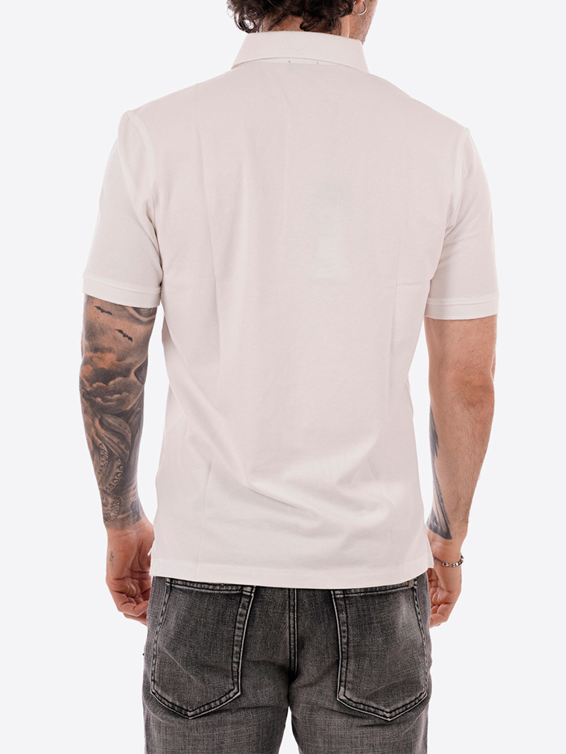 Polo Uomo Albans Bianco ottico