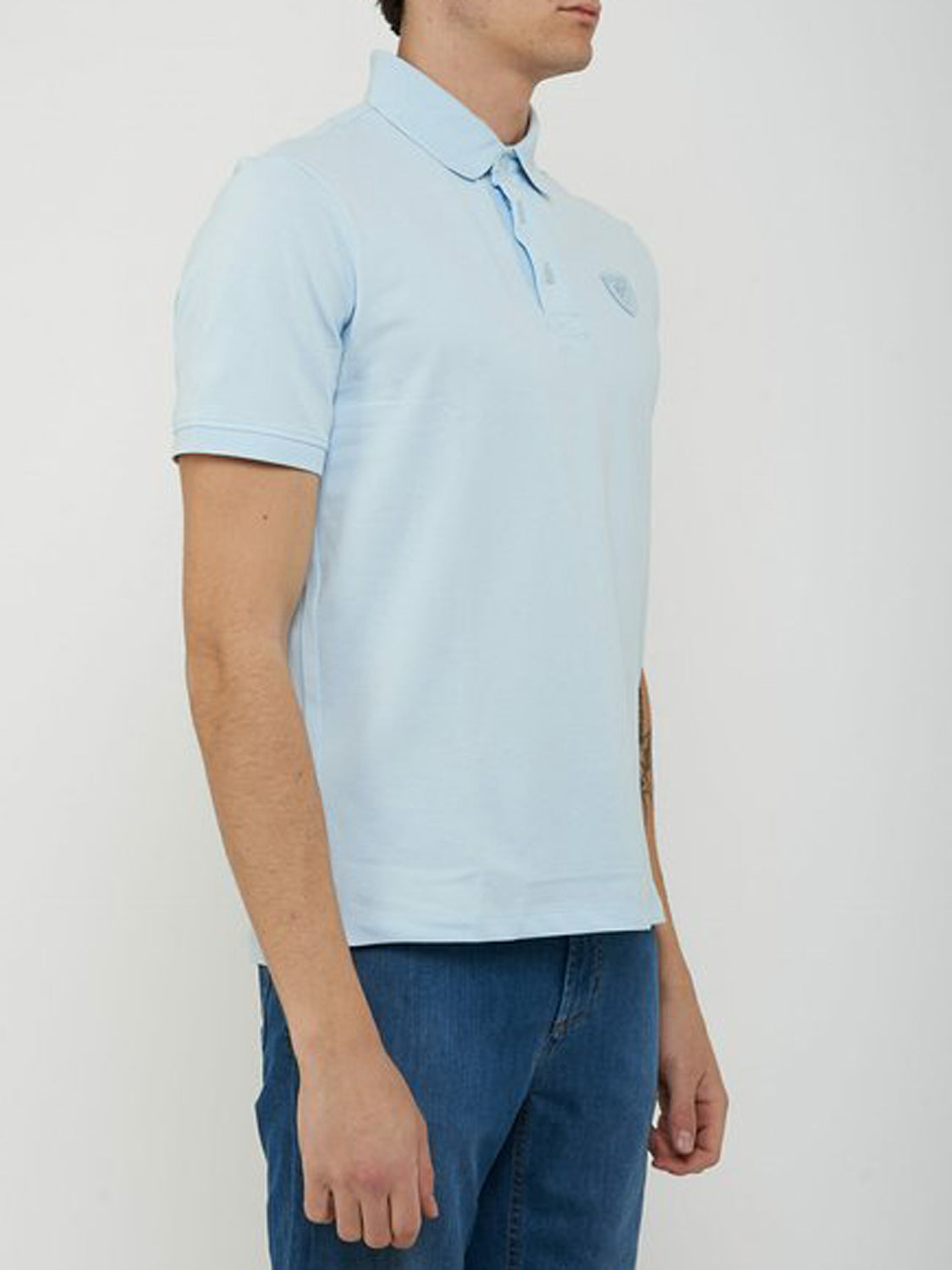 Blauer Polo Uomo Albans Blu chiaro