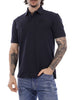 Blauer Polo Uomo Albans Bianco ottico