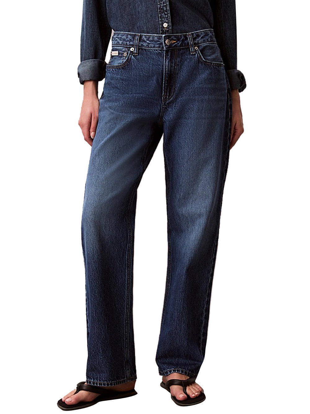 Calvin Klein Jeans Regular Donna Denim
