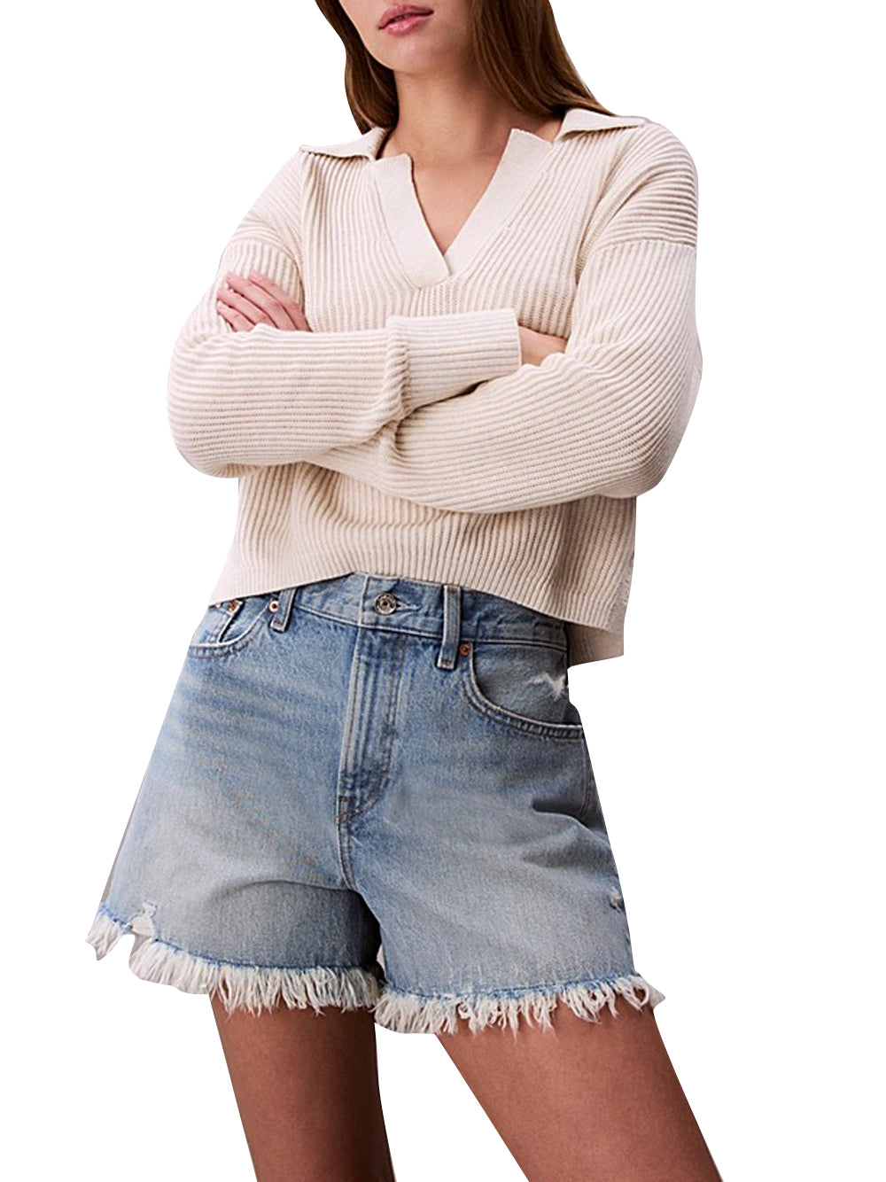 Calvin Klein Shorts Jeans Donna Denim