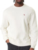 Calvin Klein Felpa Girocollo Uomo Bianco sporco