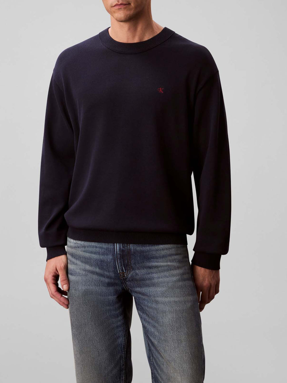 Calvin Klein Maglia Uomo Blu scuro