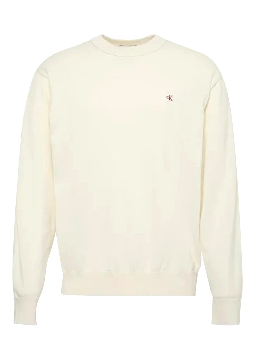 Calvin Klein Maglia Uomo Bianco sporco