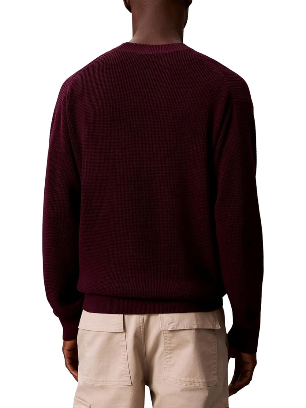 Calvin Klein Maglia Uomo Porpora