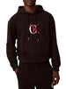 Calvin Klein Felpa Cappuccio Uomo Marrone