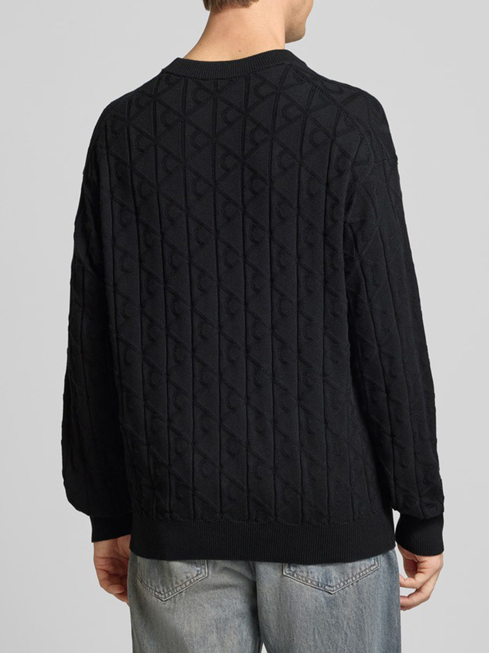 Calvin Klein Felpa Girocollo Uomo Nero