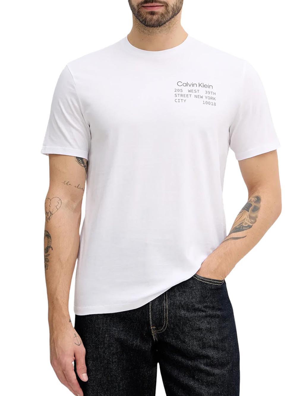 Calvin Klein T-shirt Uomo Bianco