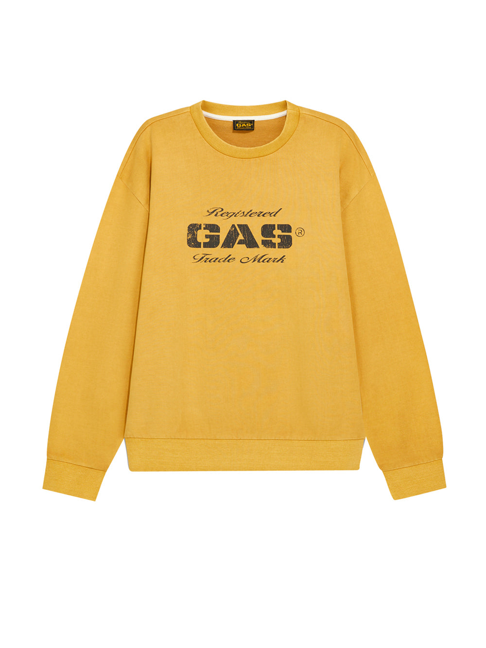 Felpa Girocollo Uomo Dean Giallo
