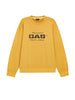 Gas Felpa Girocollo Uomo Dean Giallo