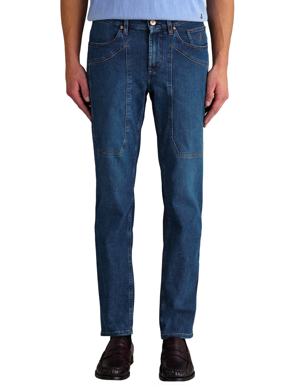 Jeckerson Jeans Slim Uomo John Denim