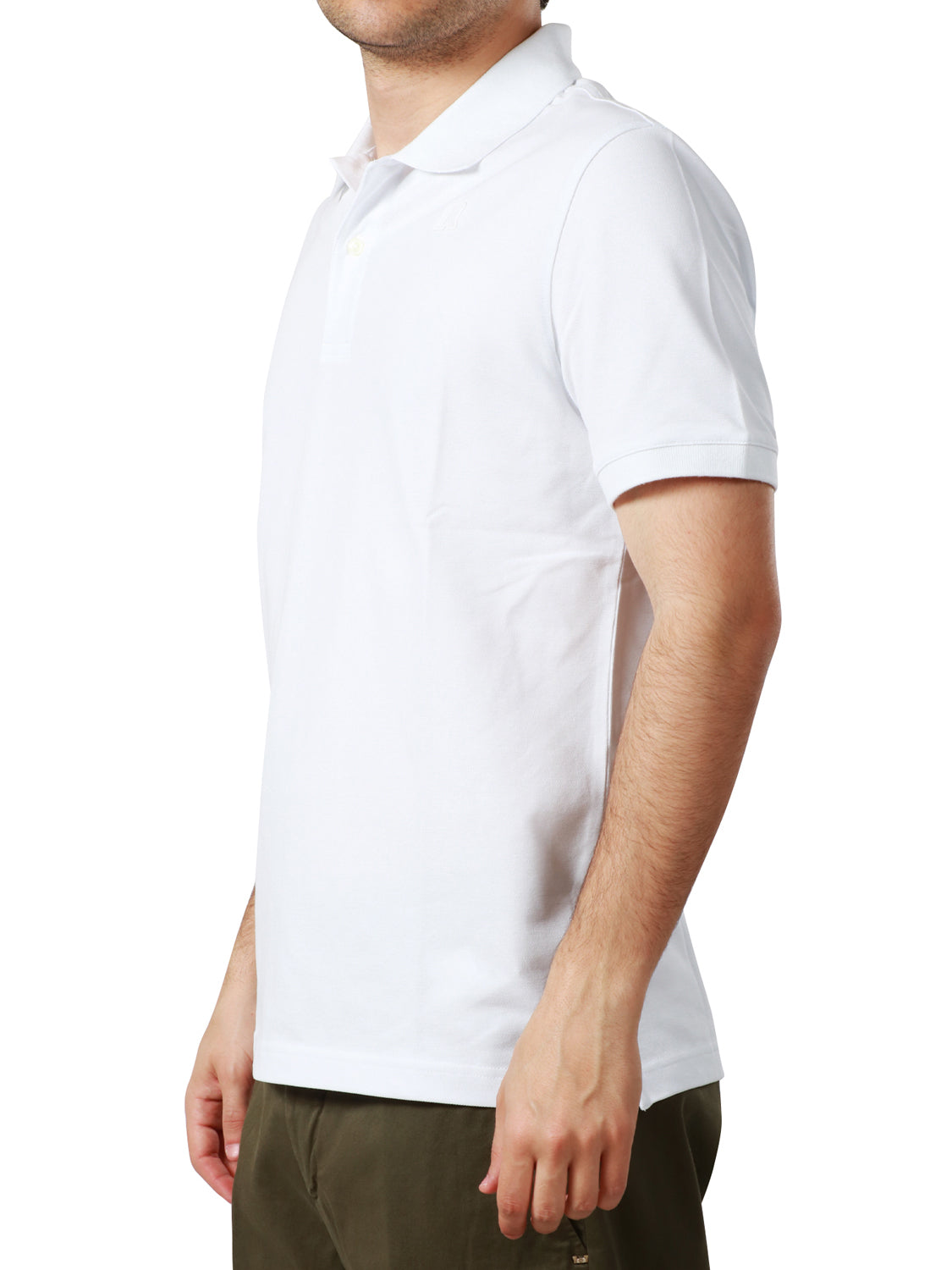 Polo Uomo Amedee Pique Bianco