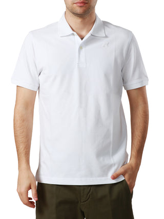Polo Uomo Amedee Pique Bianco