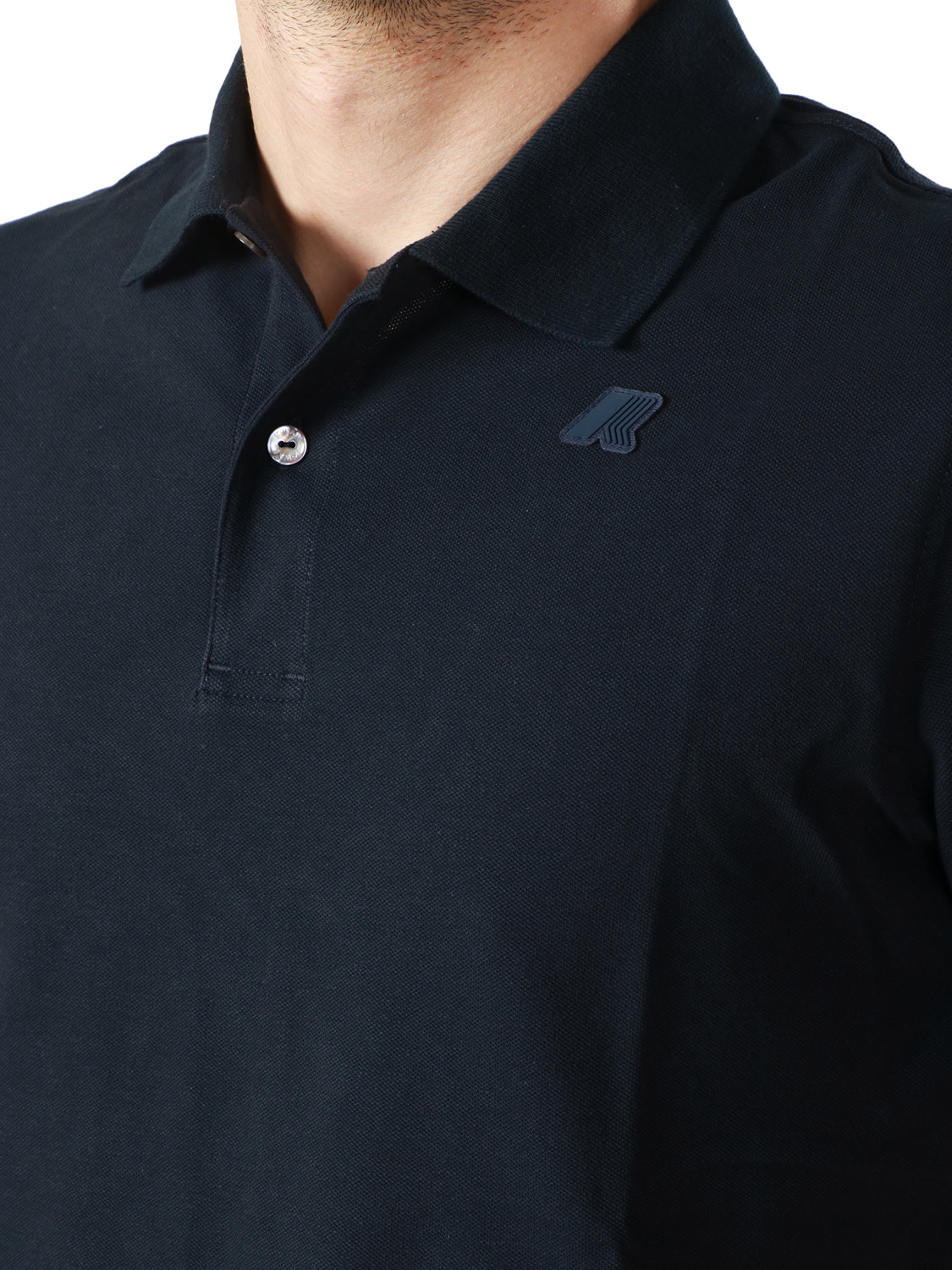 Polo Uomo Amedee Pique Blu scuro