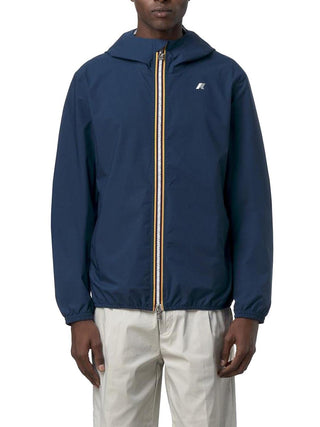 Giacca Leggera Uomo Jack Stretch Dot Blu cobalto