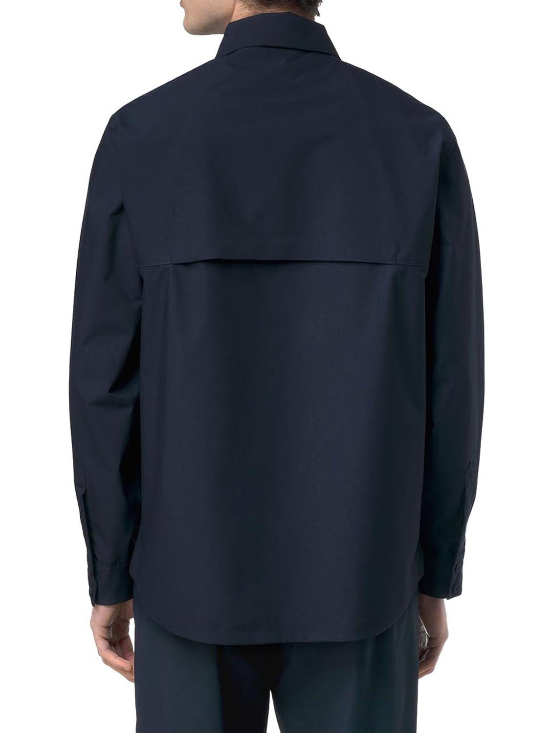 Overshirt Uomo Umbert Stretch 2Layers Blu scuro