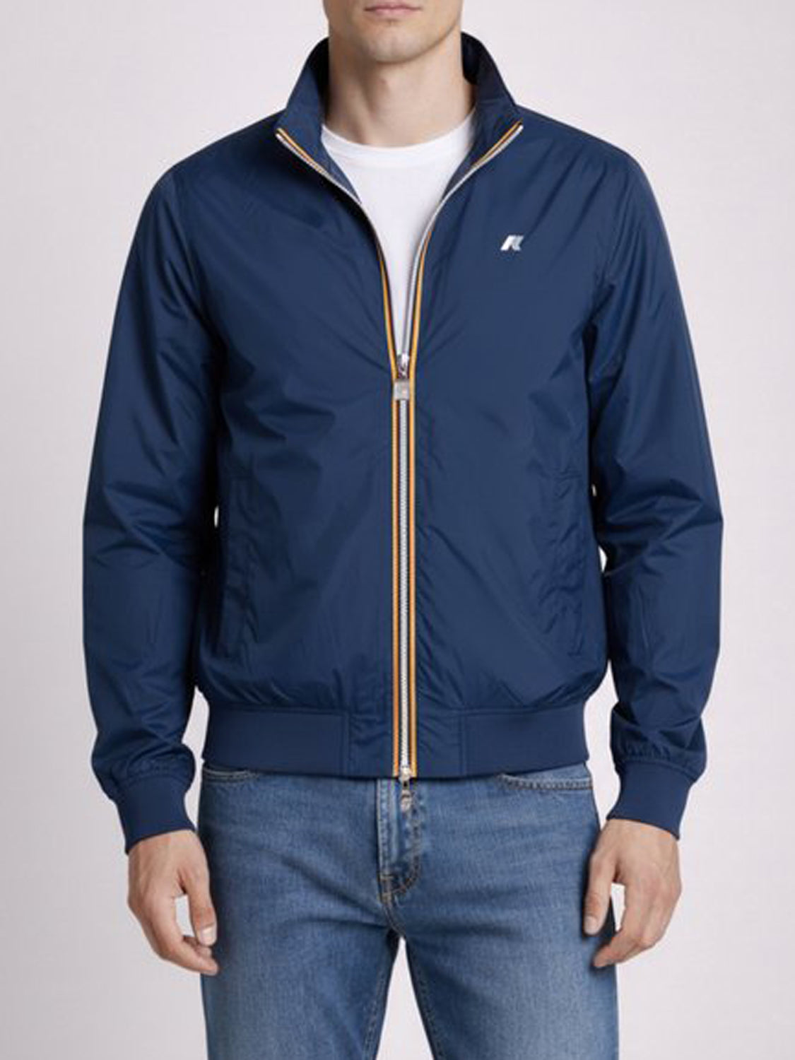 K-way Giacca Leggera Uomo Arsene Plus.2 Double Blu Cobalto