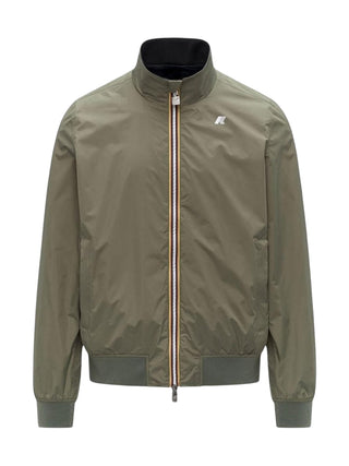 K-way Giacca Leggera Uomo Arsene Plus.2 Double Verde Lichene